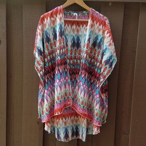 Bright and billowy kimono!